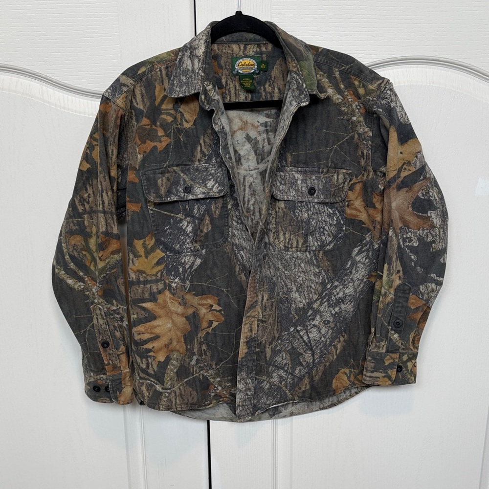 Cabela's Camouflage Shirt Jacket